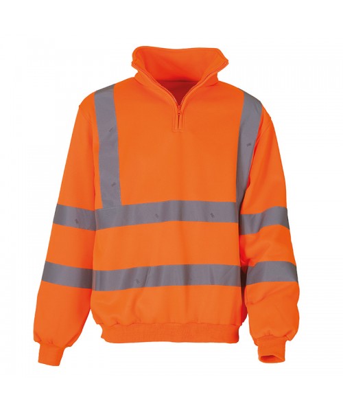 Plain Hi-vis sweatshirt Yoko 280 GSM